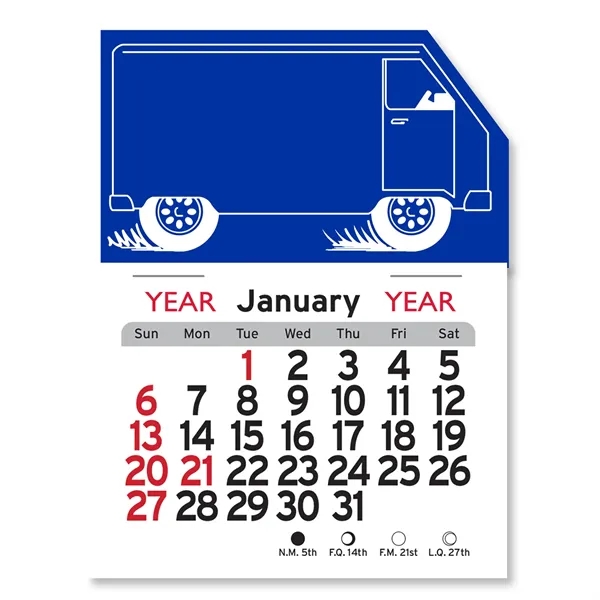 Truck Peel-N-Stick® Calendar - Image 21