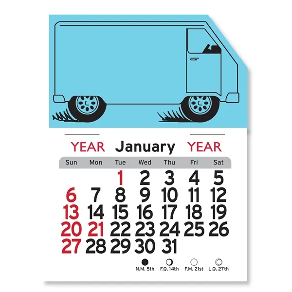 Truck Peel-N-Stick® Calendar - Image 22