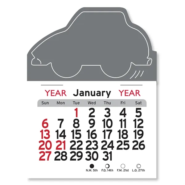 Car Shaped Peel-N-Stick® Calendar - Image 11