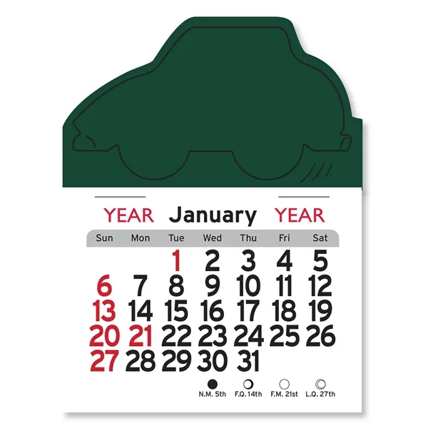 Car Shaped Peel-N-Stick® Calendar - Image 12