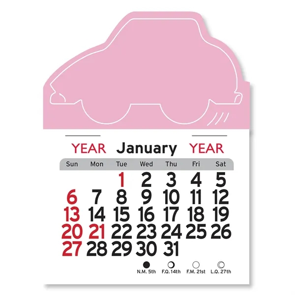 Car Shaped Peel-N-Stick® Calendar - Image 18