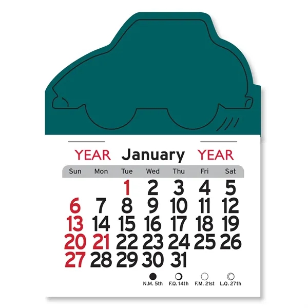 Car Shaped Peel-N-Stick® Calendar - Image 23