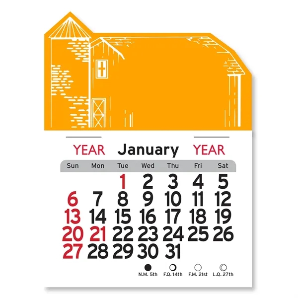 Barn Shaped Peel-N-Stick® Calendar - Image 15