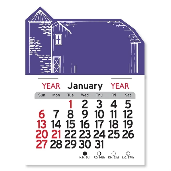 Barn Shaped Peel-N-Stick® Calendar - Image 18
