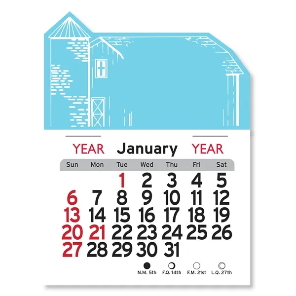 Barn Shaped Peel-N-Stick® Calendar - Image 21