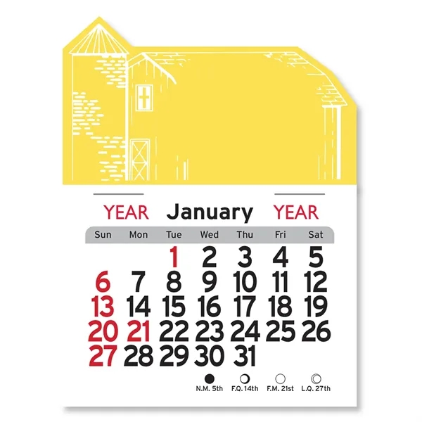 Barn Shaped Peel-N-Stick® Calendar - Image 24