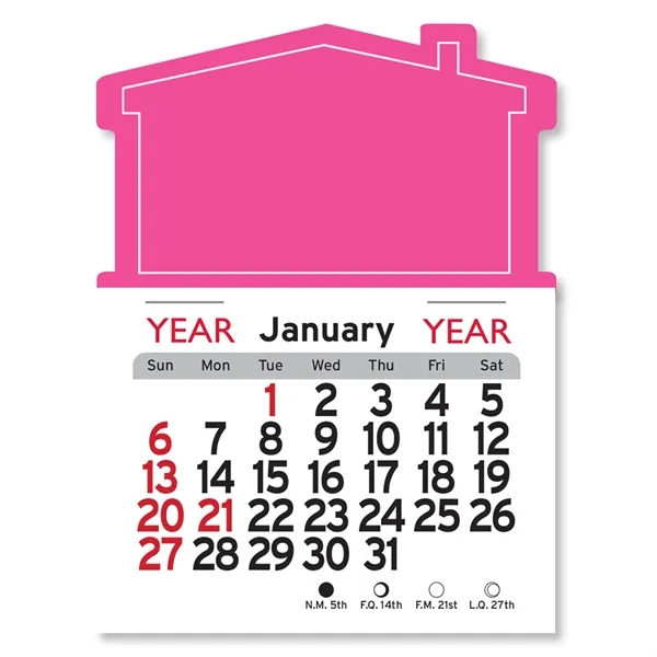 House Shaped Peel-N-Stick® Calendar - Image 10