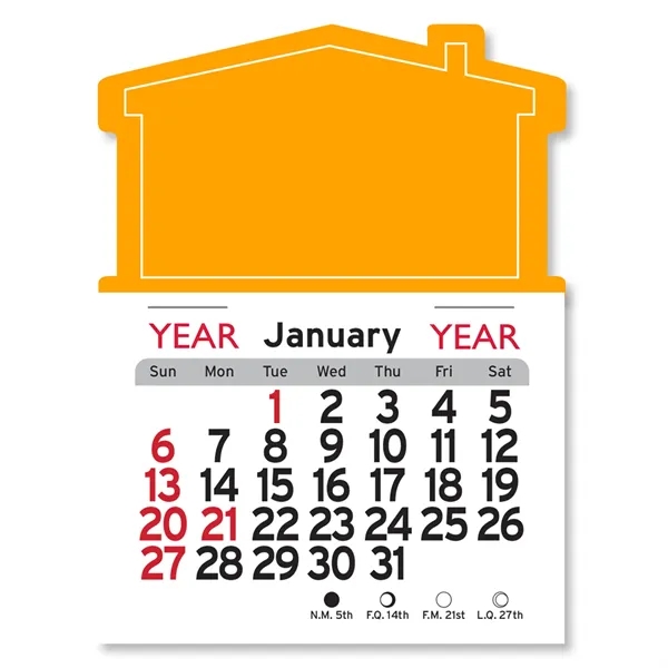 House Shaped Peel-N-Stick® Calendar - Image 12