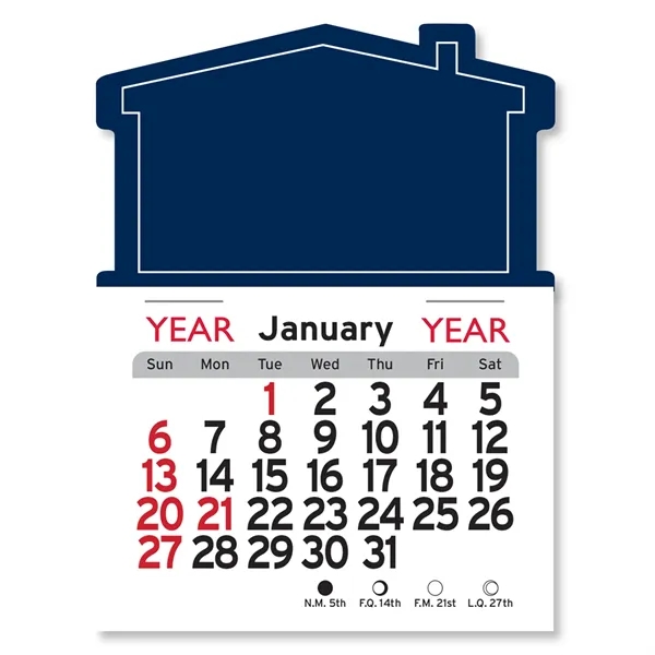 House Shaped Peel-N-Stick® Calendar - Image 13