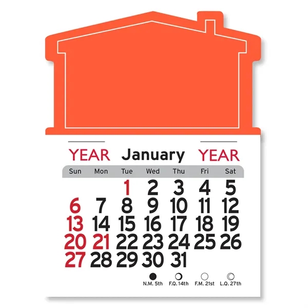 House Shaped Peel-N-Stick® Calendar - Image 14