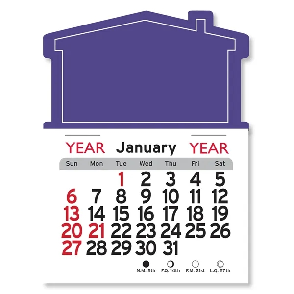 House Shaped Peel-N-Stick® Calendar - Image 16