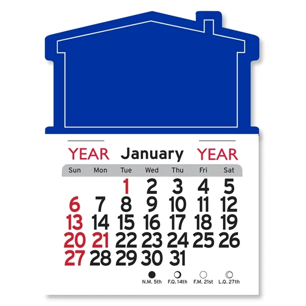 House Shaped Peel-N-Stick® Calendar - Image 18