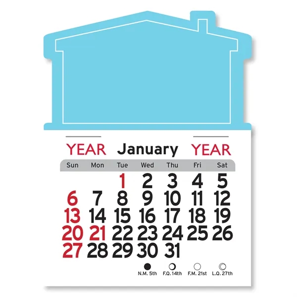 House Shaped Peel-N-Stick® Calendar - Image 19