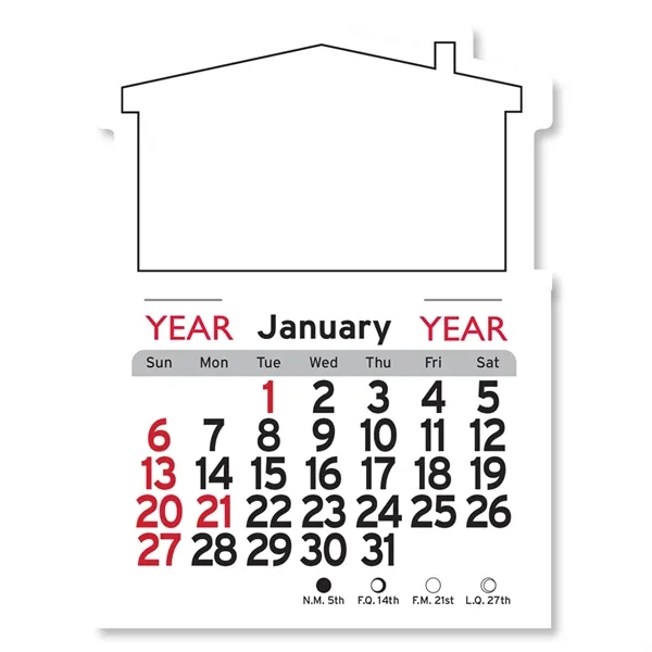 House Shaped Peel-N-Stick® Calendar - Image 21