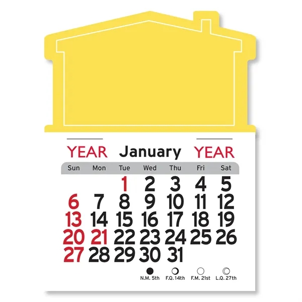 House Shaped Peel-N-Stick® Calendar - Image 22