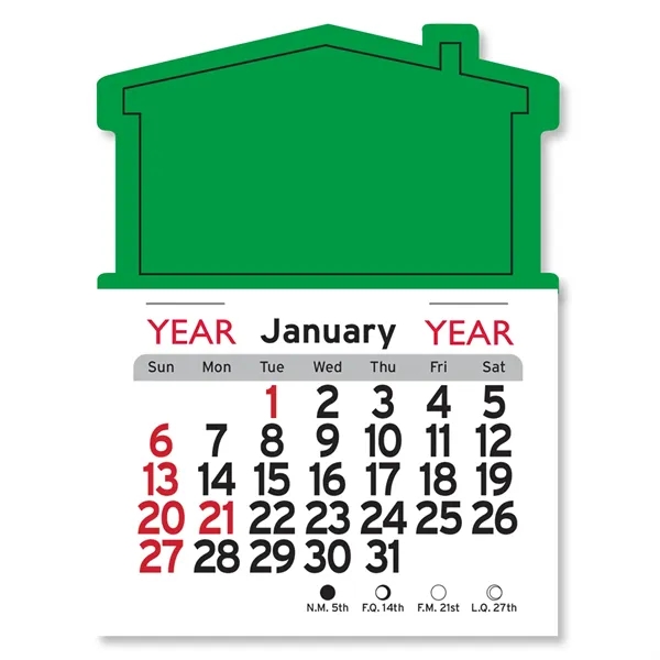 House Shaped Peel-N-Stick® Calendar - Image 23