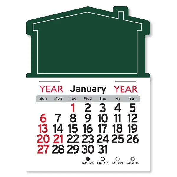 House Shaped Peel-N-Stick® Calendar - Image 25
