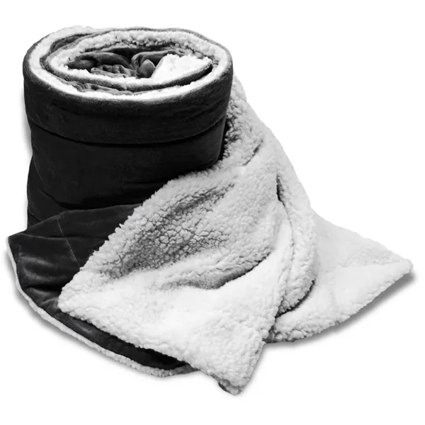 Oversized Mink Sherpa Blanket - Image 2