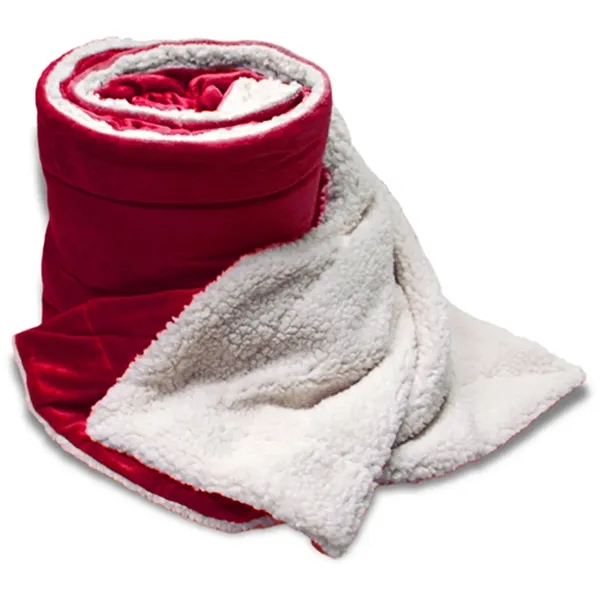 Oversized Mink Sherpa Blanket - Image 6
