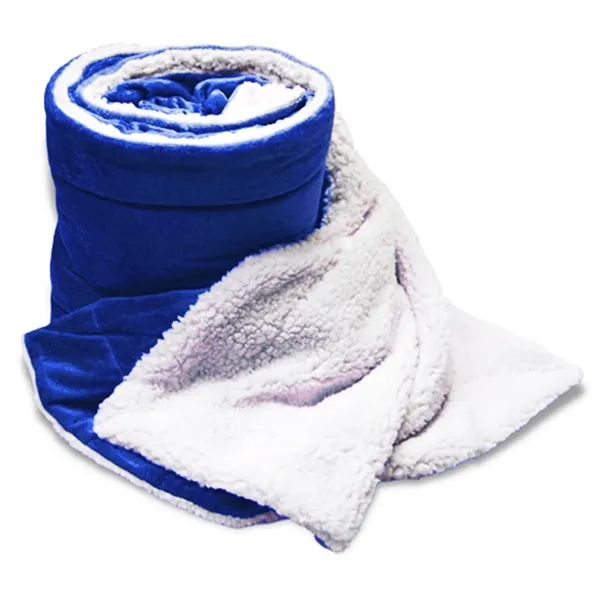 Oversized Mink Sherpa Blanket - Image 7