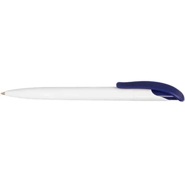 Full Color White Plastic Pen - Image 2