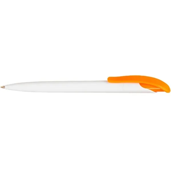 Full Color White Plastic Pen - Image 3