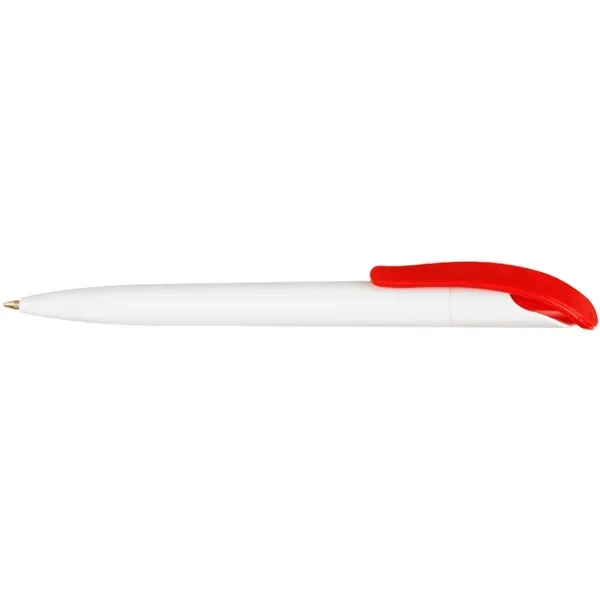 Full Color White Plastic Pen - Image 4