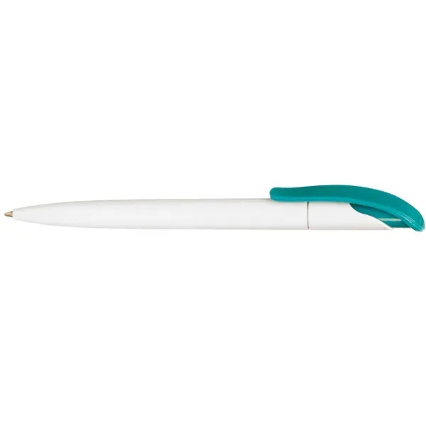 Full Color White Plastic Pen - Image 5