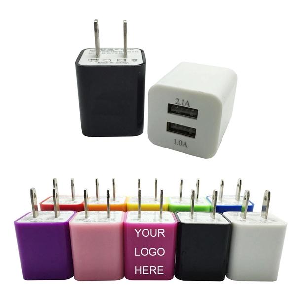 Dual Port USB Wall Charger With Rush Service