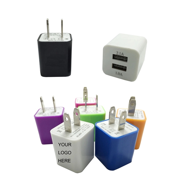 Dual Wall Charger With Low MOQ 50 Pcs