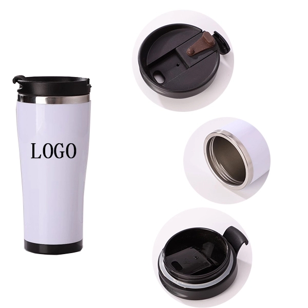 Stainless steel vacuum insulation cover cup,15OZ
