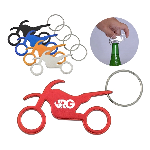 Motorcycle Bottle Opener W/Key Ring - Image 6