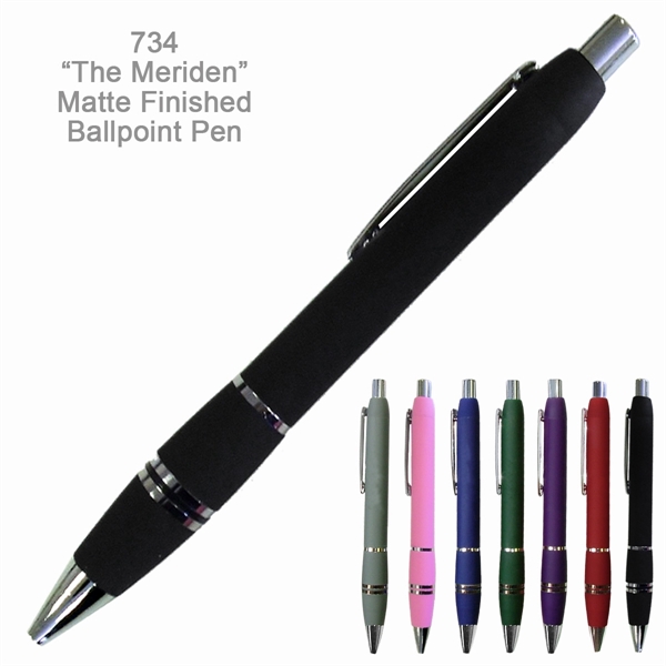 The Meriden Matte Finished Fashionable Ballpoint Pen - Image 2