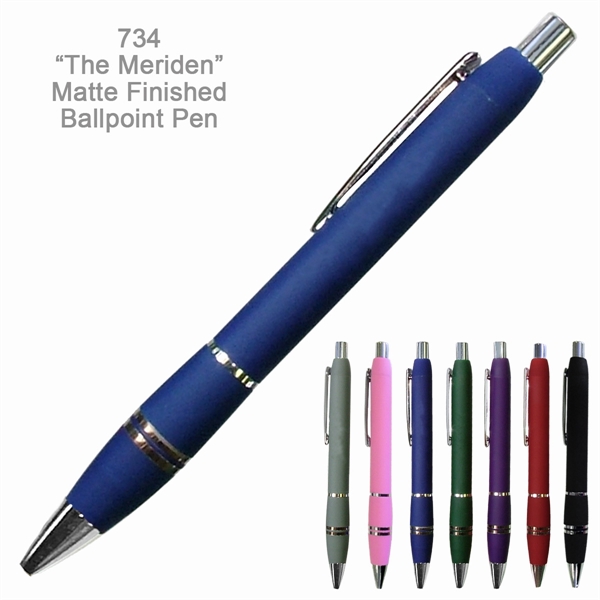 The Meriden Matte Finished Fashionable Ballpoint Pen - Image 3