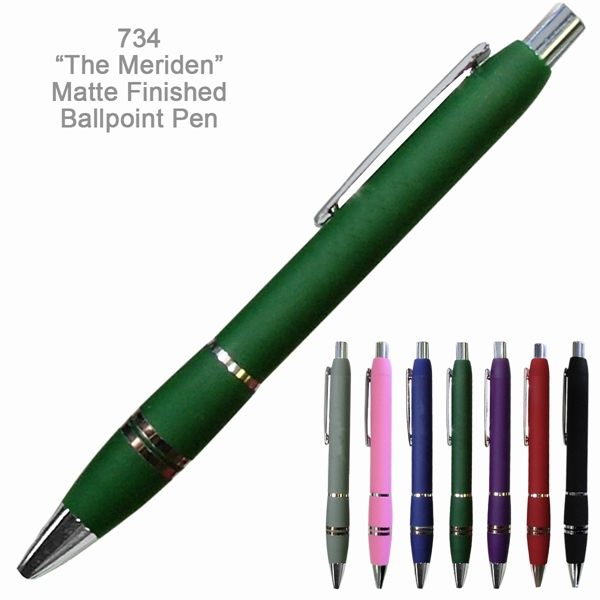 The Meriden Matte Finished Fashionable Ballpoint Pen - Image 4