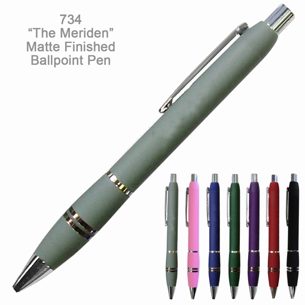 The Meriden Matte Finished Fashionable Ballpoint Pen - Image 5