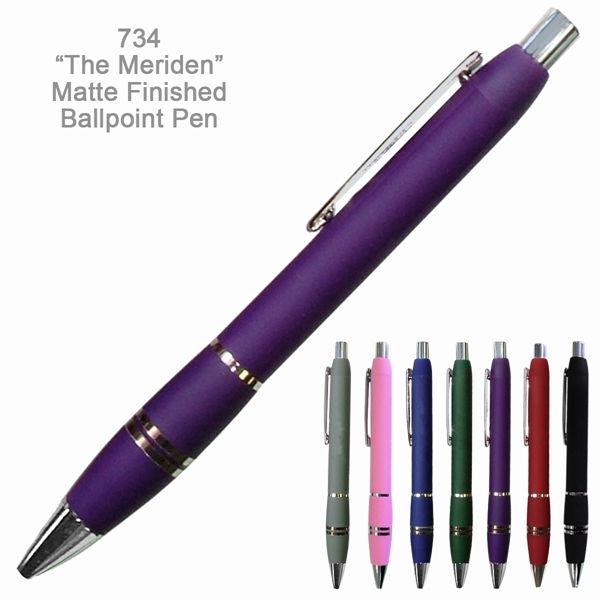 The Meriden Matte Finished Fashionable Ballpoint Pen - Image 7