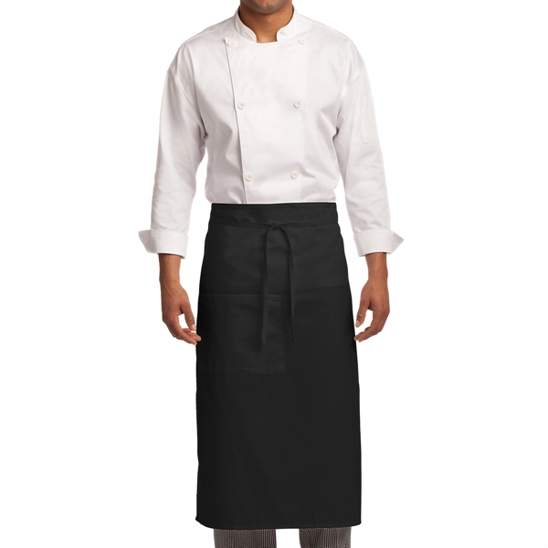 Port Authority Easy Care Full Bistro Apron with Stain Rel... - Image 2