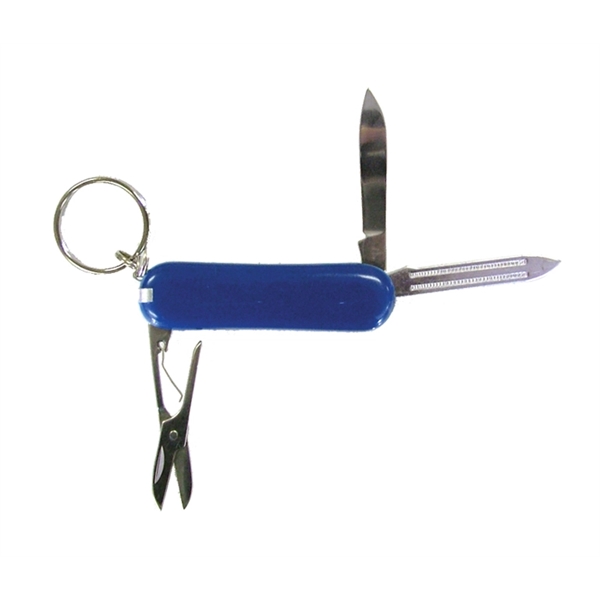 5 Function Pocket Knife Tool With Keychain - Image 11