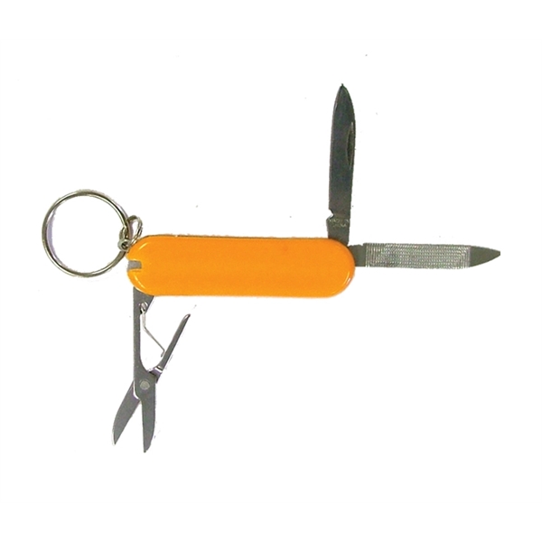 5 Function Pocket Knife Tool With Keychain - Image 14