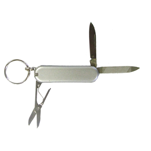 5 Function Pocket Knife Tool With Keychain - Image 15