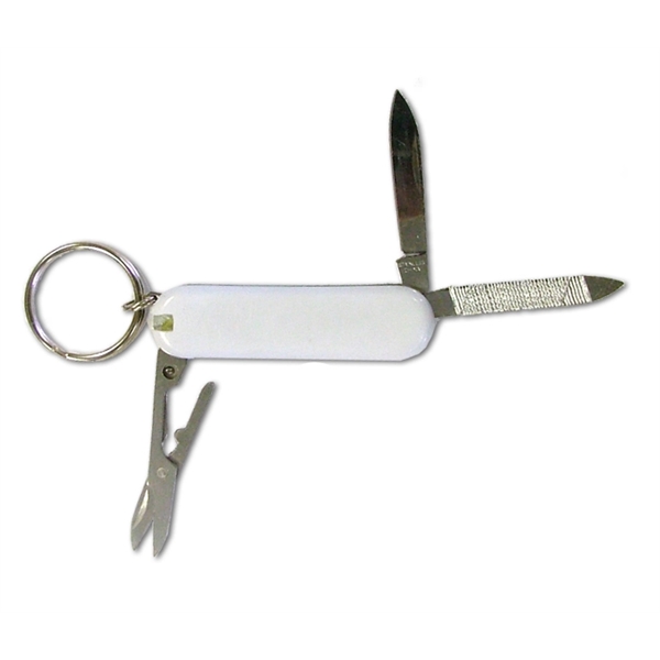 5 Function Pocket Knife Tool With Keychain - Image 16