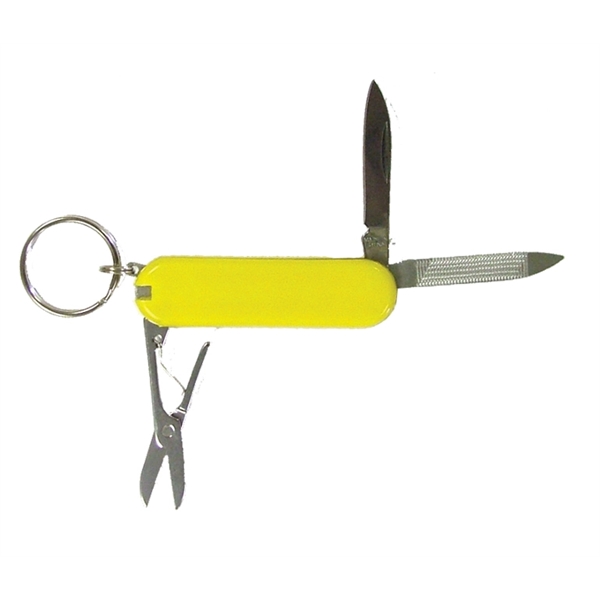 5 Function Pocket Knife Tool With Keychain - Image 17