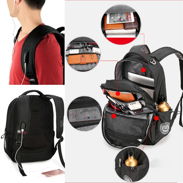 Deluxe Waterproof Business Backpack - Image 2