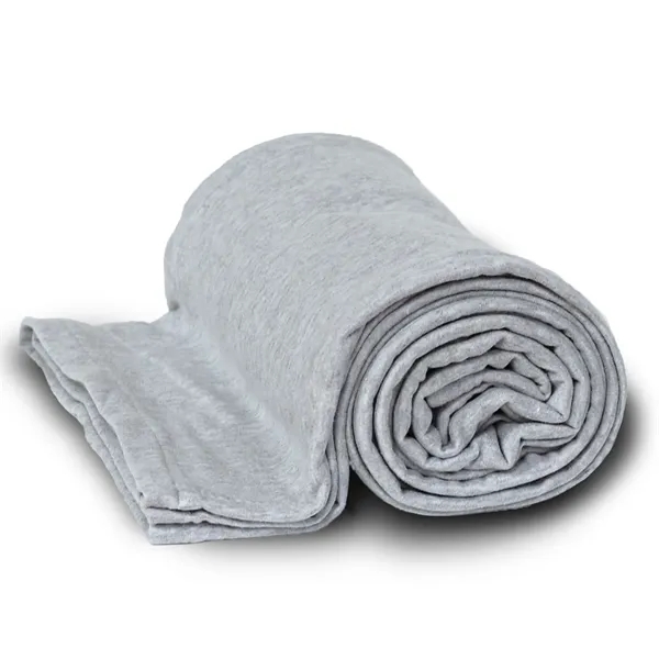 Blank Oversized Jersey Cotton Blanket - Image 2