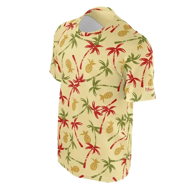 AZURE Import Men's Dye-Sublimated Short Sleeve T-Shirt - Image 2