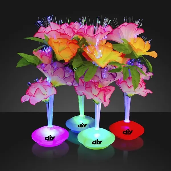 Fiber optic flower centerpiece - Image 1