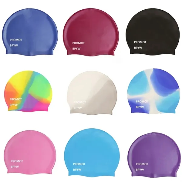 High-grade Adult Silicone Swimming Caps - Image 1