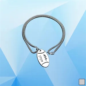 Football Shaped Necklace
