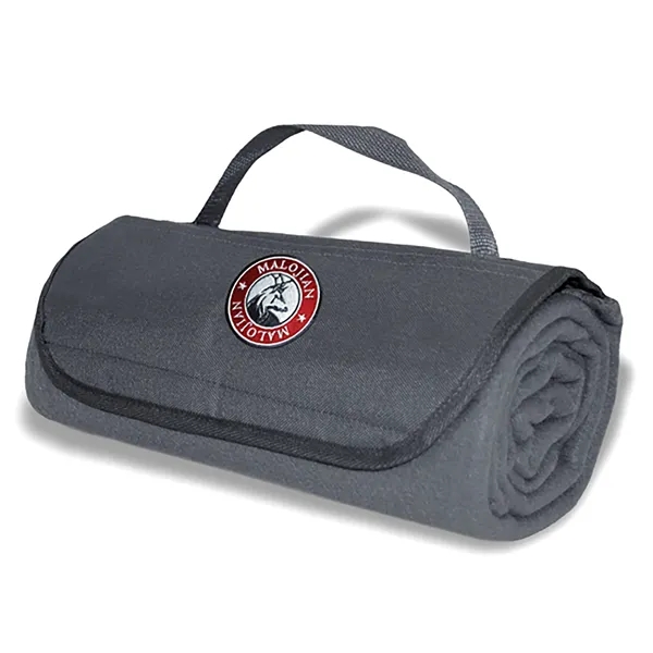 Blank Rollup Picnic Blanket - Image 1